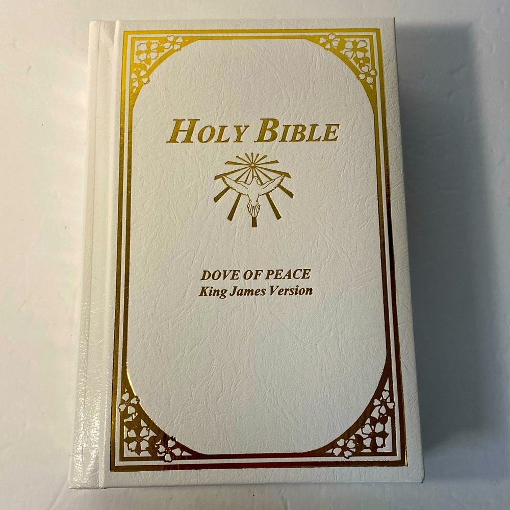 VTG 1965 Holy Bible Dove of Peace Edition King James Version KJV  Red Letters